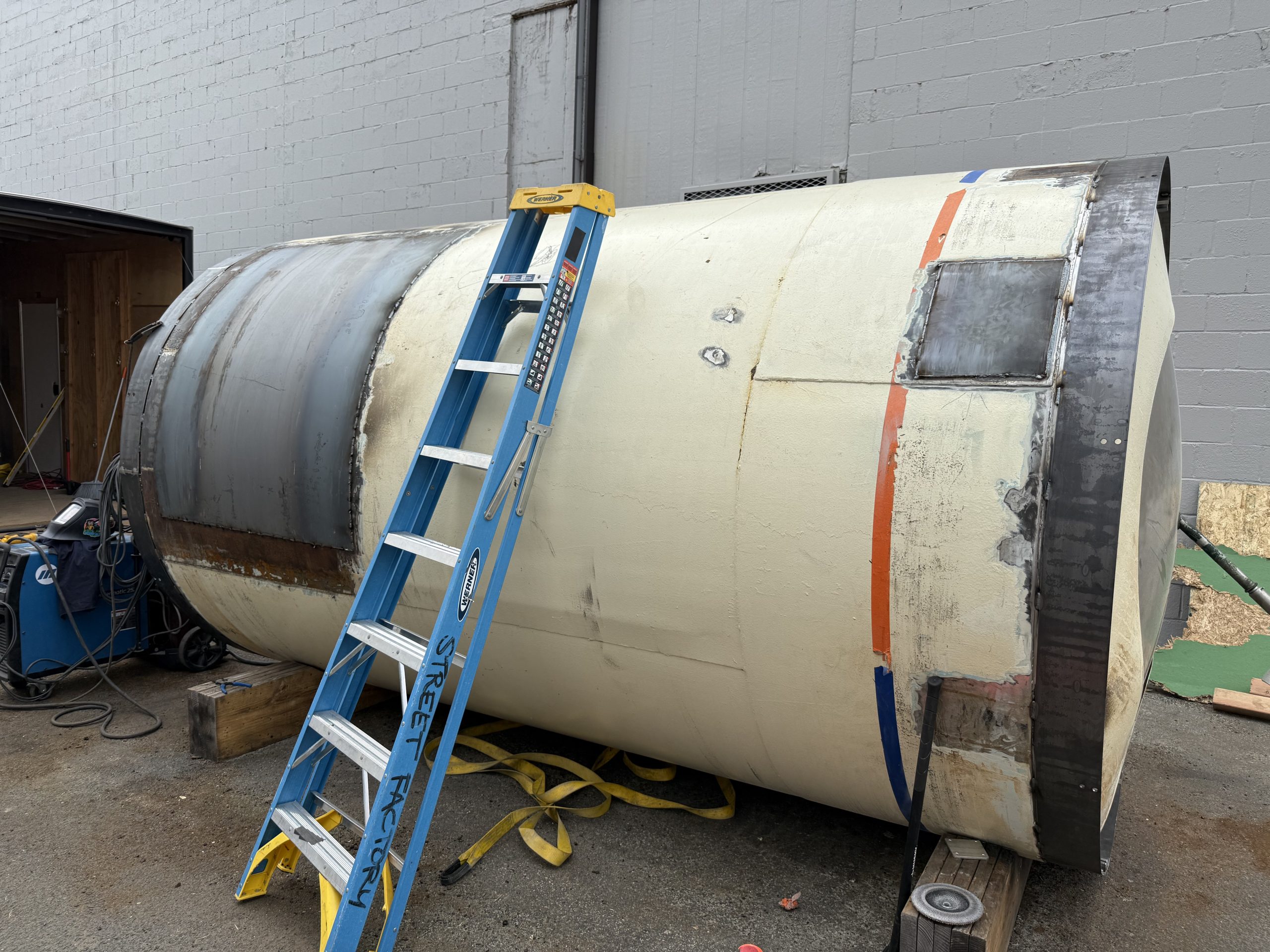 http://Before%20photo%20of%20a%20water%20tank%20that%20will%20be%20converted%20to%20the%20beer%20can